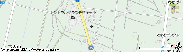 栃木県下野市下古山3192周辺の地図