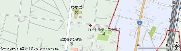 栃木県下野市下古山3296周辺の地図