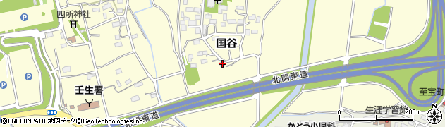 栃木県下都賀郡壬生町国谷824周辺の地図