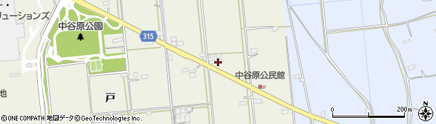 茨城県那珂市戸5582周辺の地図