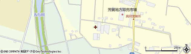栃木県真岡市八條478周辺の地図