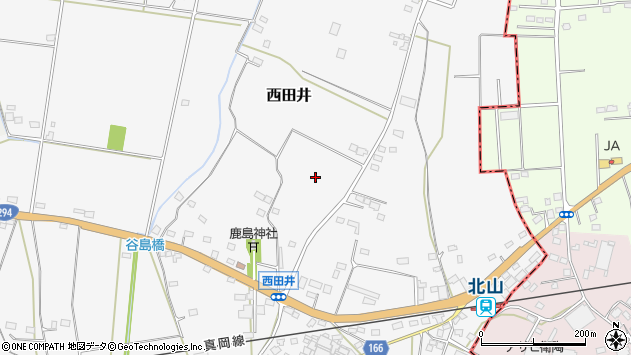 〒321-4301 栃木県真岡市西田井の地図