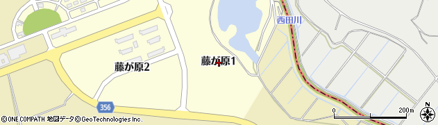 茨城県水戸市藤が原1丁目周辺の地図