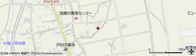 茨城県那珂市戸3598周辺の地図