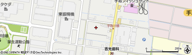 石川県能美市粟生町（ネ）周辺の地図