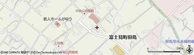 群馬県前橋市富士見町田島887周辺の地図