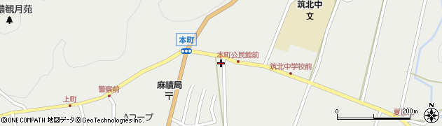 長野県東筑摩郡麻績村麻本町8269周辺の地図