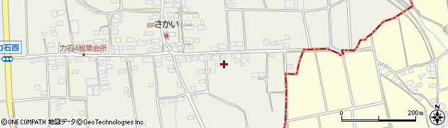 長野県千曲市力石603周辺の地図