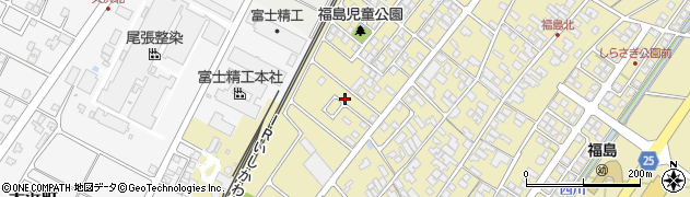 石川県能美市福島町（井）周辺の地図