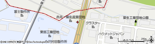 石川県能美市粟生町（ウ）周辺の地図