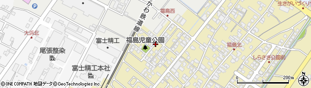 石川県能美市福島町（マ）周辺の地図