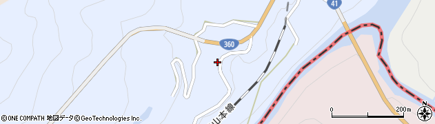富山県富山市蟹寺538周辺の地図