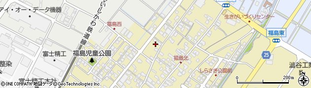 石川県能美市福島町（ム）周辺の地図