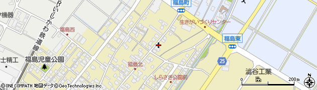 石川県能美市福島町ル4周辺の地図