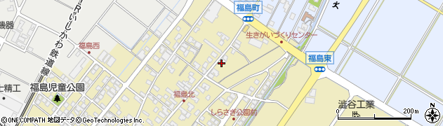 石川県能美市福島町ル6周辺の地図