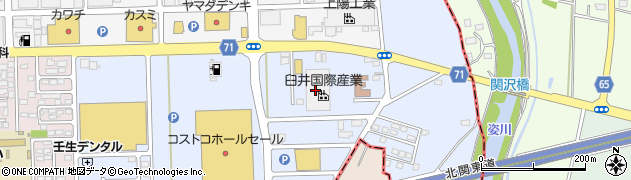 臼井国際産業株式会社周辺の地図