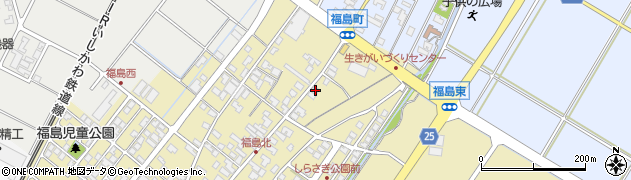 石川県能美市福島町ル7周辺の地図