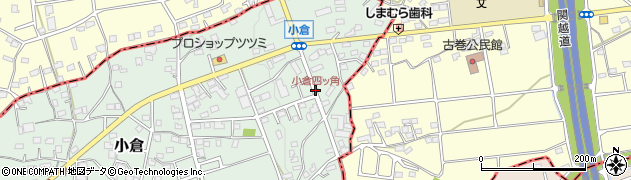 小倉四ッ角周辺の地図