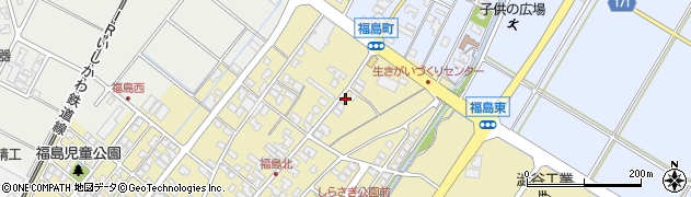 石川県能美市福島町ル8周辺の地図