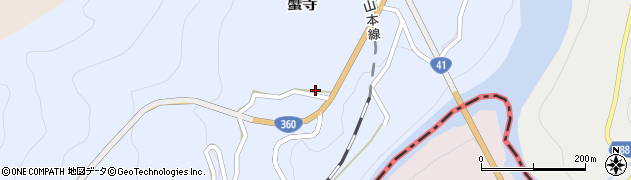 富山県富山市蟹寺164周辺の地図