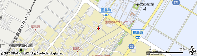 石川県能美市福島町ル10周辺の地図