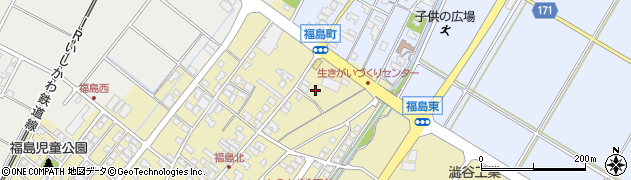 石川県能美市福島町ル周辺の地図