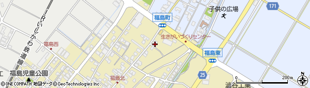 石川県能美市福島町ル14周辺の地図