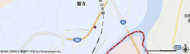富山県富山市蟹寺143周辺の地図