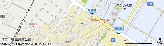 石川県能美市福島町ヲ25周辺の地図