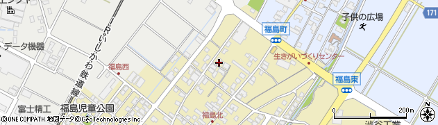 石川県能美市福島町（子）周辺の地図