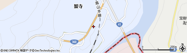 富山県富山市蟹寺142周辺の地図
