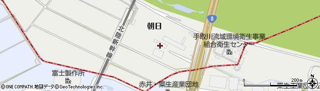 全農石川県本部　加賀ＬＰガス供給センター周辺の地図
