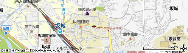 中沢美容院周辺の地図