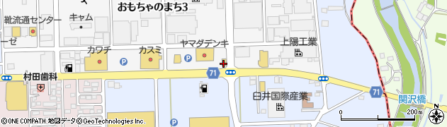 ミニストップ壬生おもちゃのまち店周辺の地図