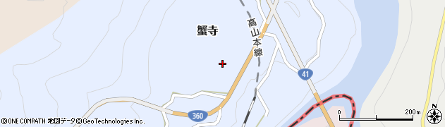 富山県富山市蟹寺173周辺の地図