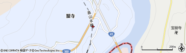 富山県富山市蟹寺137周辺の地図