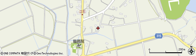 茨城県那珂市戸2554周辺の地図