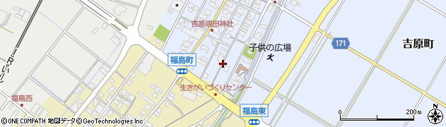 石川県能美市吉原町（カ）周辺の地図