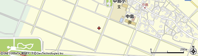 石川県川北町（能美郡）中島（ヘ）周辺の地図