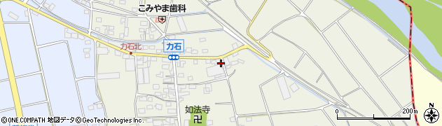 長野県千曲市力石835周辺の地図