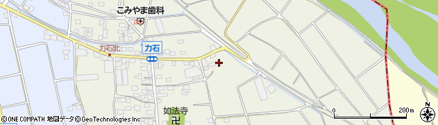 長野県千曲市力石838周辺の地図