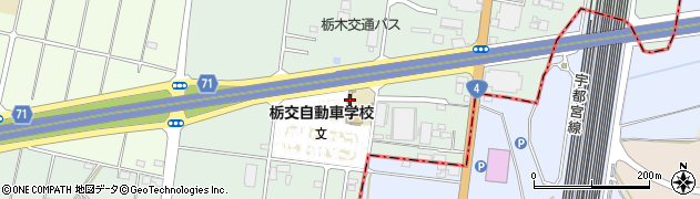 栃木県下野市下古山2988周辺の地図