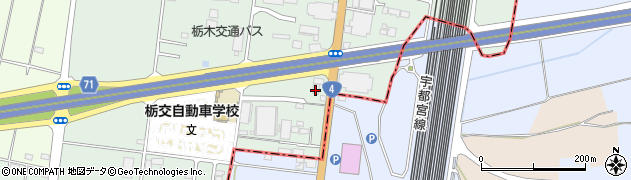 栃木交通バス株式会社タクシー事業部周辺の地図