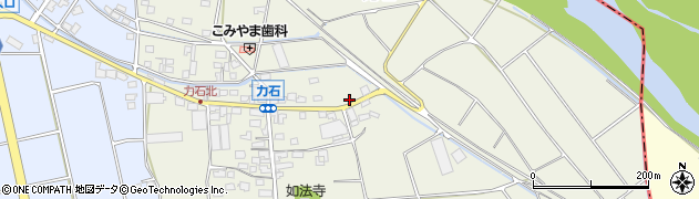長野県千曲市力石744周辺の地図