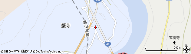 富山県富山市蟹寺132周辺の地図