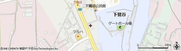 栃木県真岡市下籠谷4287周辺の地図
