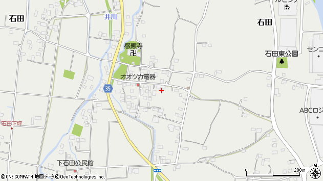 〒329-0521 栃木県河内郡上三川町石田の地図