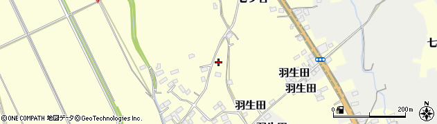 栃木県下都賀郡壬生町七ツ石周辺の地図