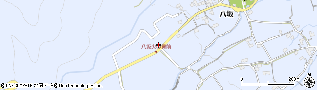 長野県千曲市上山田八坂周辺の地図