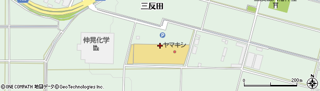 石川県川北町（能美郡）三反田（中）周辺の地図